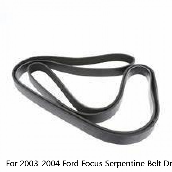 For 2003-2004 Ford Focus Serpentine Belt Drive Component Kit Gates 68398NV