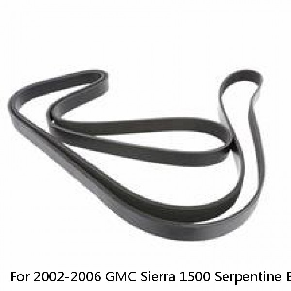 For 2002-2006 GMC Sierra 1500 Serpentine Belt Drive Component Kit Gates 11596CQ