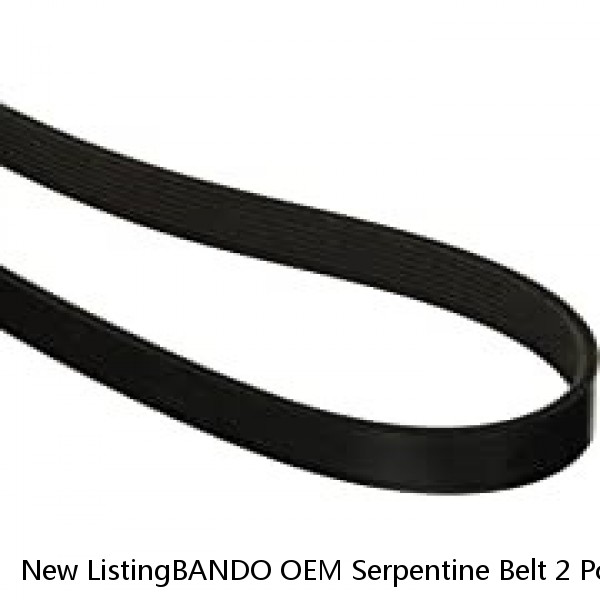 New ListingBANDO OEM Serpentine Belt 2 Pcs Fit CADILLAC,CHEVROLET, GMC V8 6.0L Alt 105 Amp